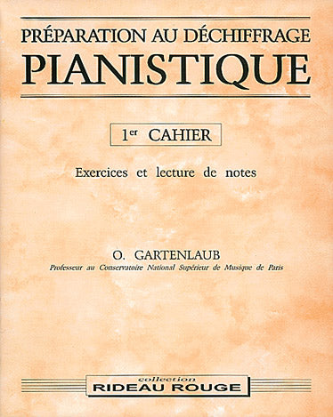 Préparation Au Déchiffrage Pianistique, Book 1