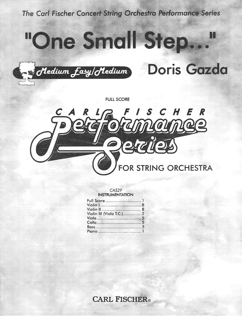 'One Small Step...' (Score Only)