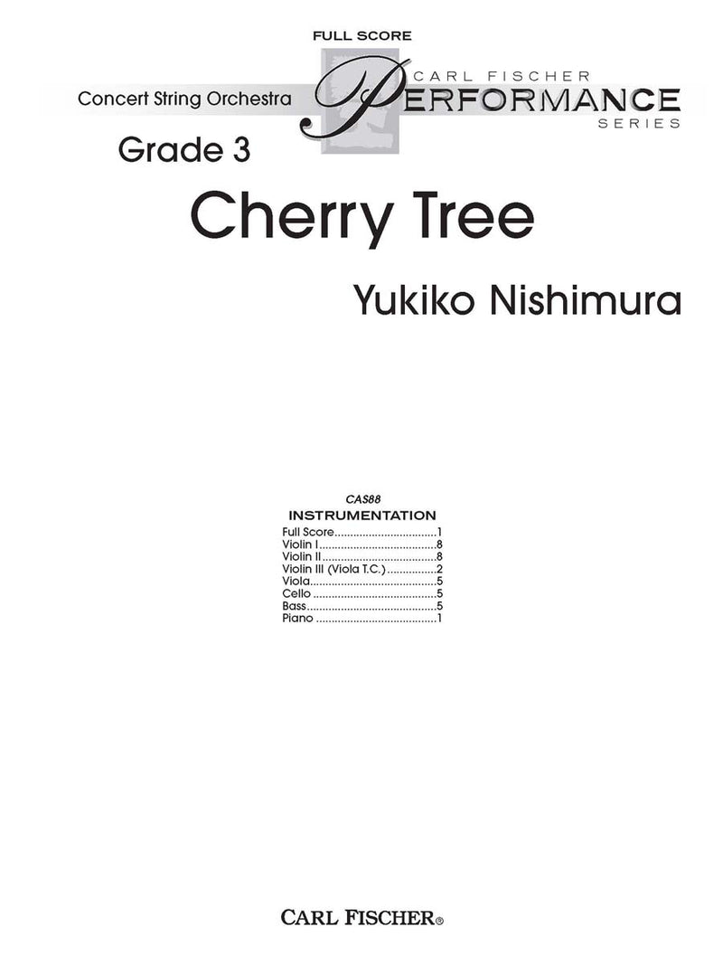 Cherry Tree (Study Score)