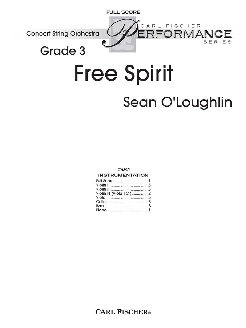 Free Spirit (Study Score)