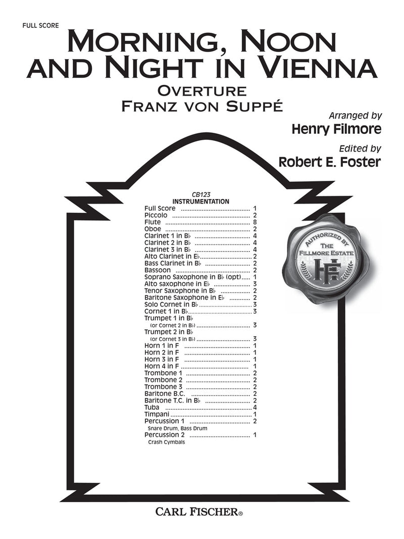 Morning, Noon and Night in Vienna (Score Only)