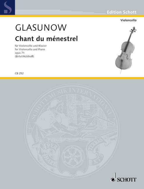 Chant du ménestrel op. 71 (cello and piano)
