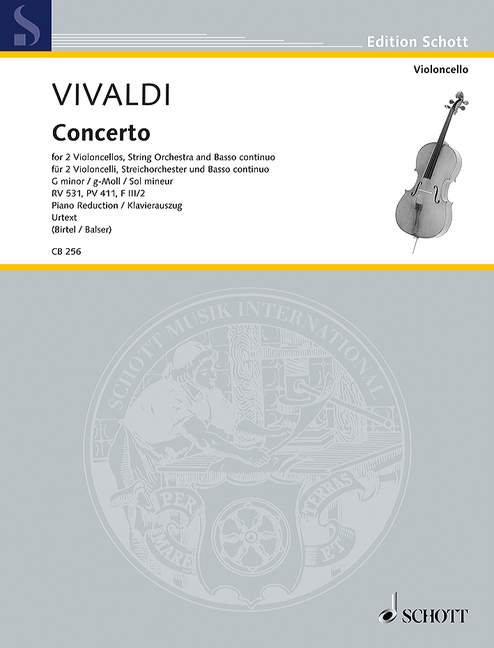 Concerto g-Moll RV 531, PV 411, F III/2 (piano reduction with solo parts)