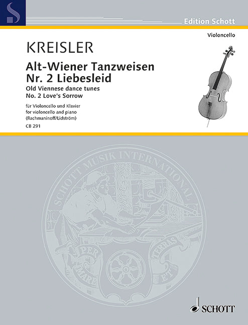 Alt-Wiener Tanzweisen, No. 2 Love's Sorrow (cello and piano)