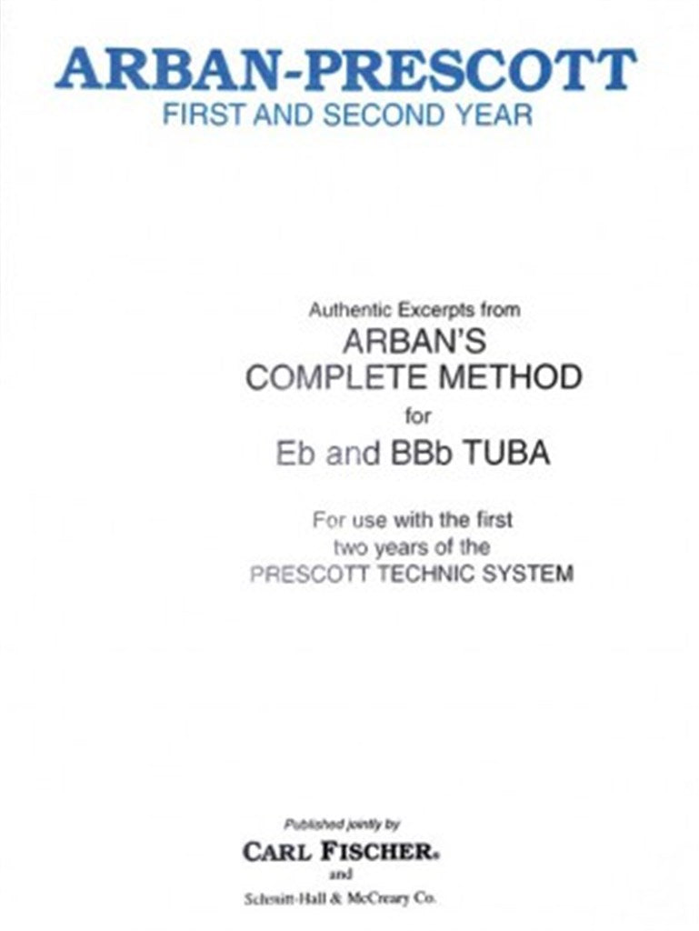 First and Second Year (Tuba)