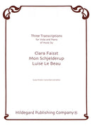 Three Transcriptions