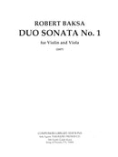 Duo Sonata No.1