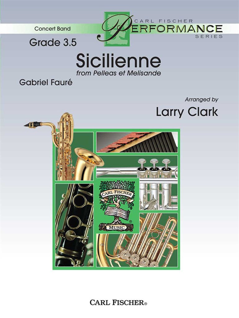 Sicilienne for Concert Band (Score & Parts)