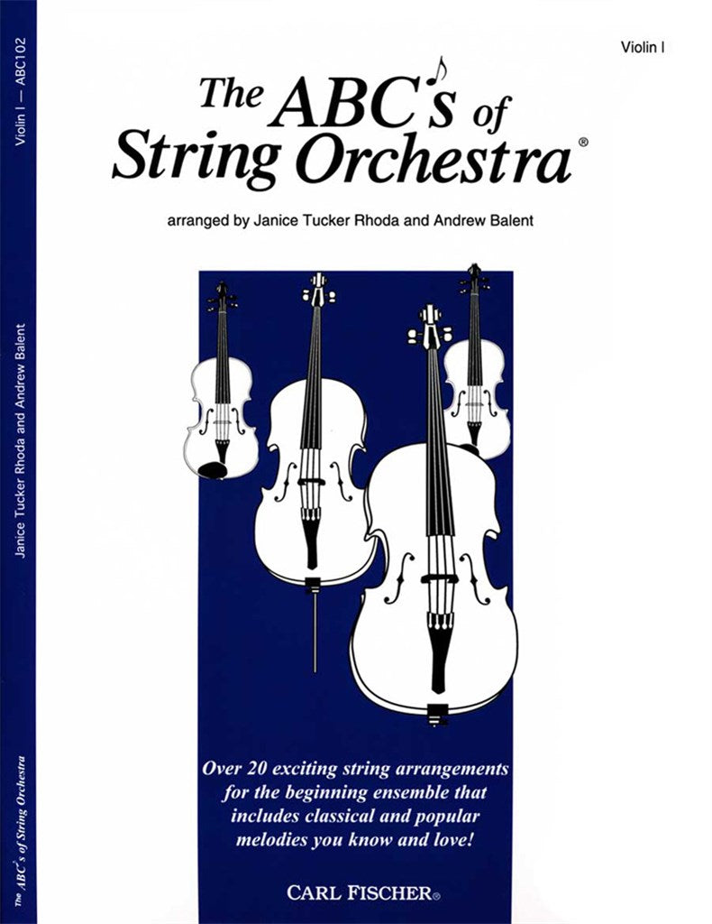 The ABCs of String Orchestra (Violin I part)