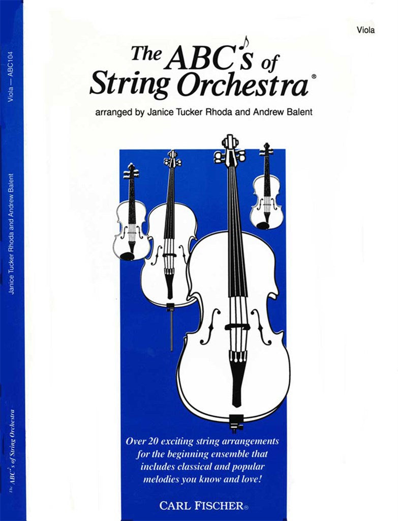 The ABCs of String Orchestra (Viola part)