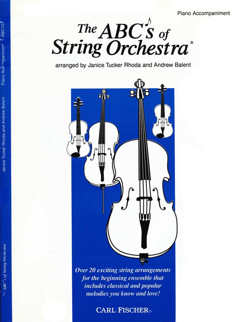 The ABCs of String Orchestra (Piano Accompaniment part)
