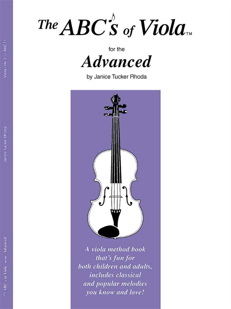 The ABCs of Viola for the Advanced (Book 3)