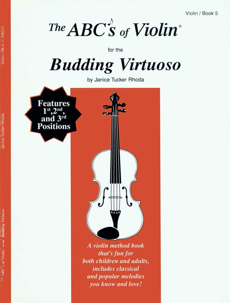 The ABCs of Violin for the Budding Virtuoso (Book 5)