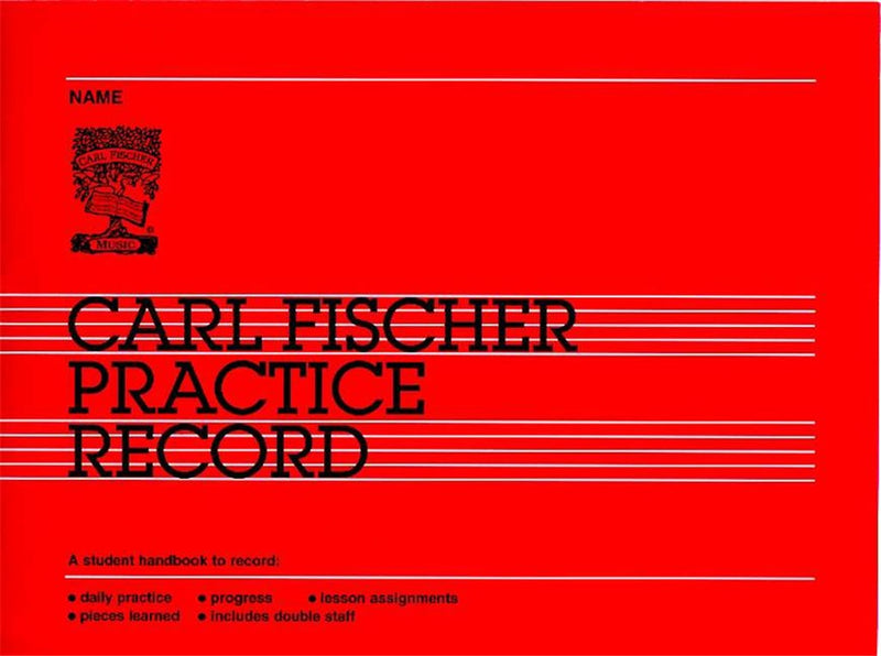 Carl Fischer Practice Record