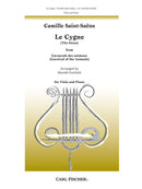 The Swan (Le Cygne) (Viola and Piano)