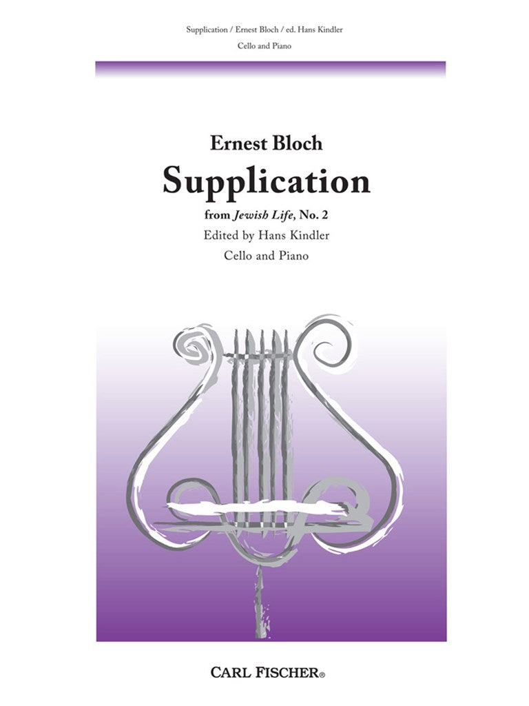 Supplication (Score and Part)