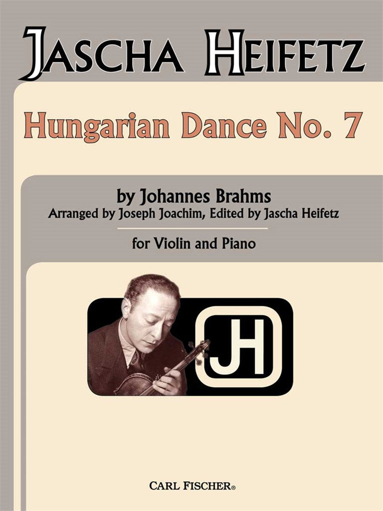 Hungarian Dance No. 7, ed. Heifetz