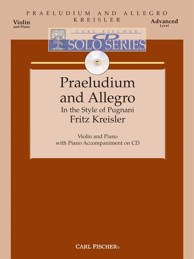 Praeludium and Allegro (Book with CD)