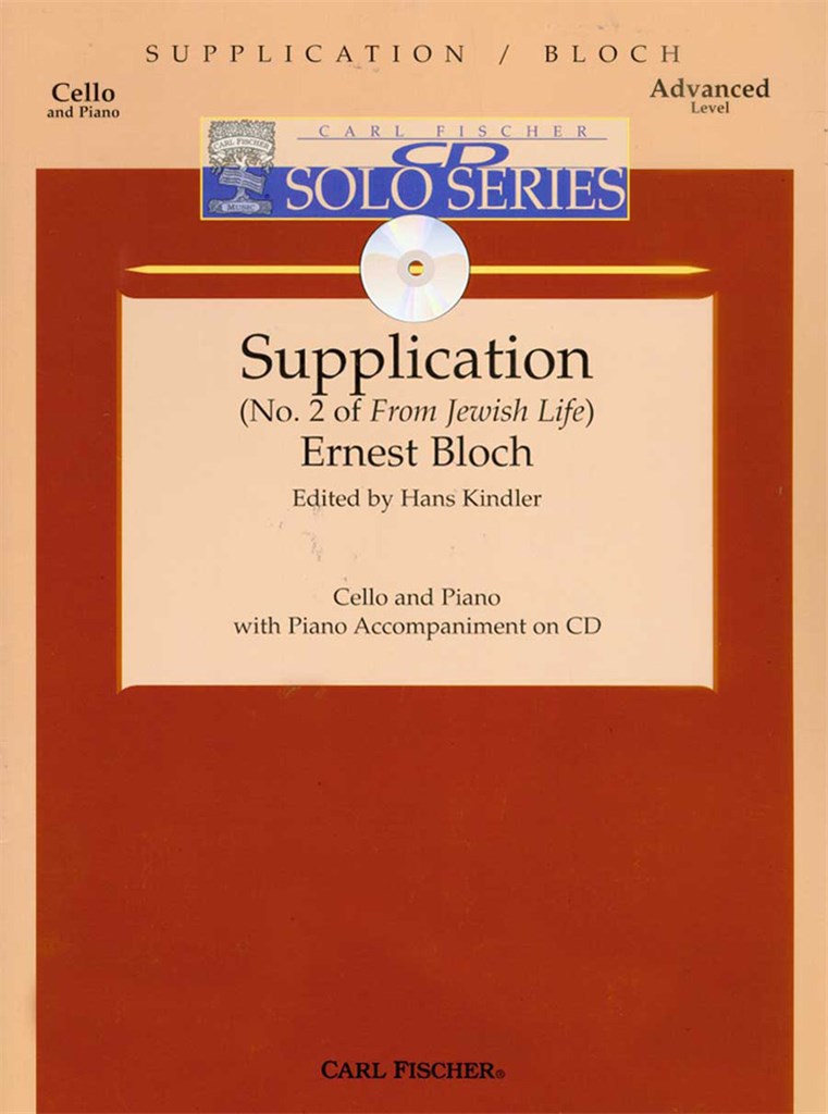 Supplication (Score with CD)