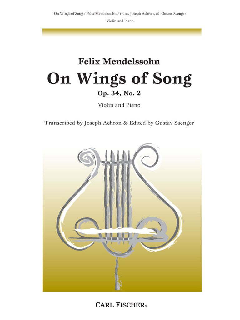 On Wings of Song (Score & Parts)