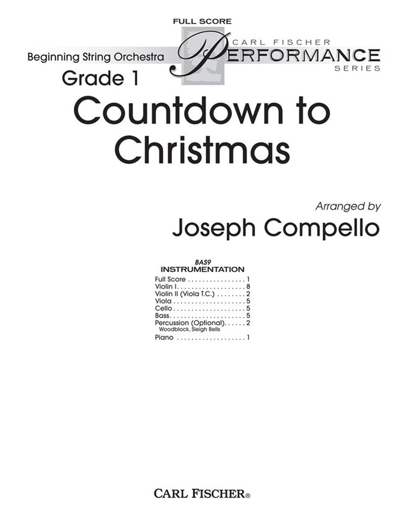 Countdown To Christmas (String Orchestra)