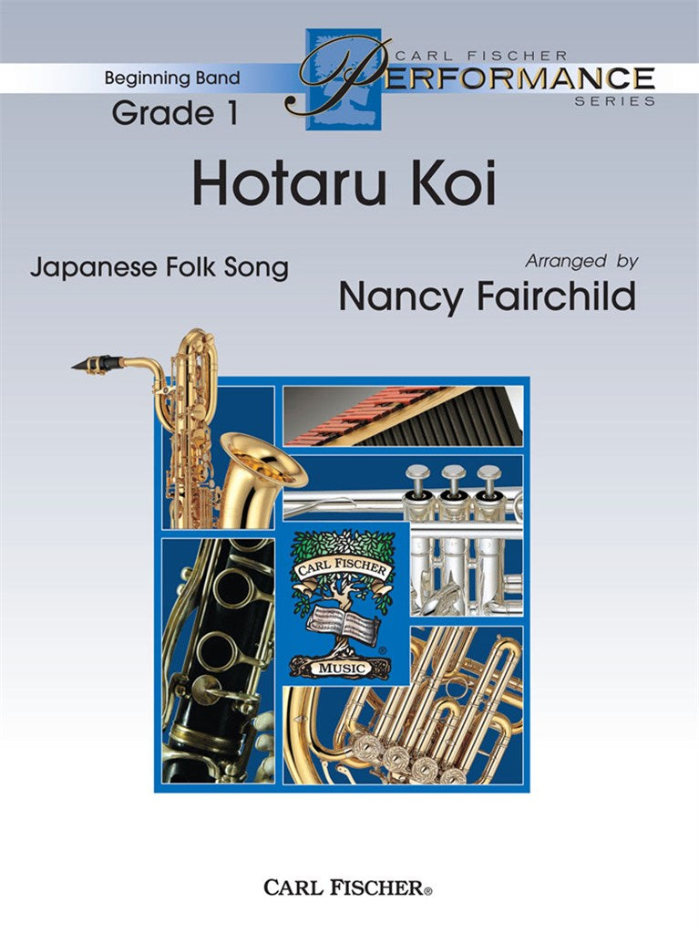 Hotaru Koi, Concert Band (Score & Parts)