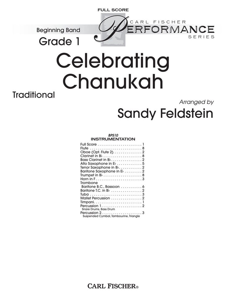 Celebrating Chanukah (Score Only)