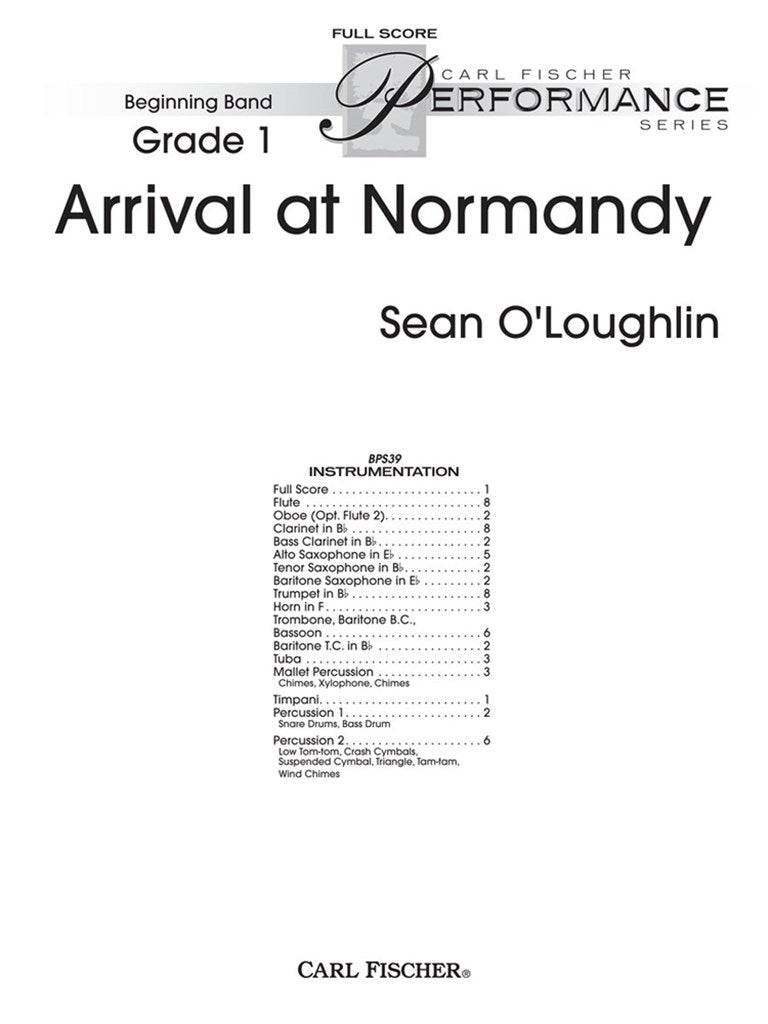 Arrival At Normandy (Score Only)