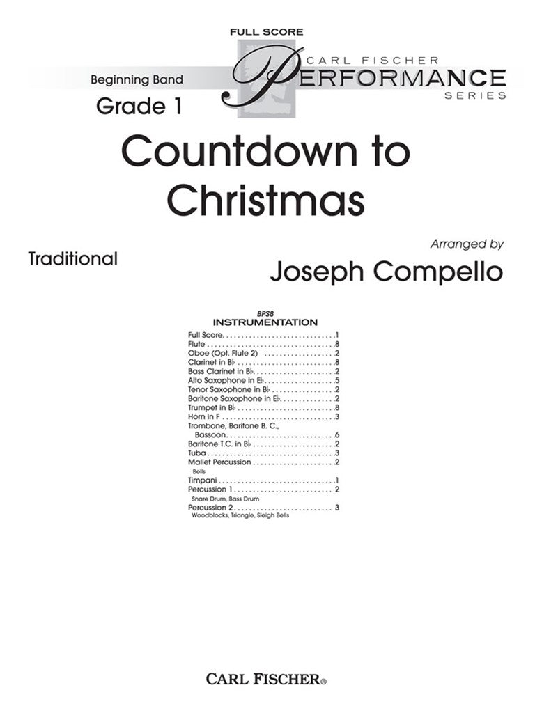 Countdown To Christmas (Concert Band)