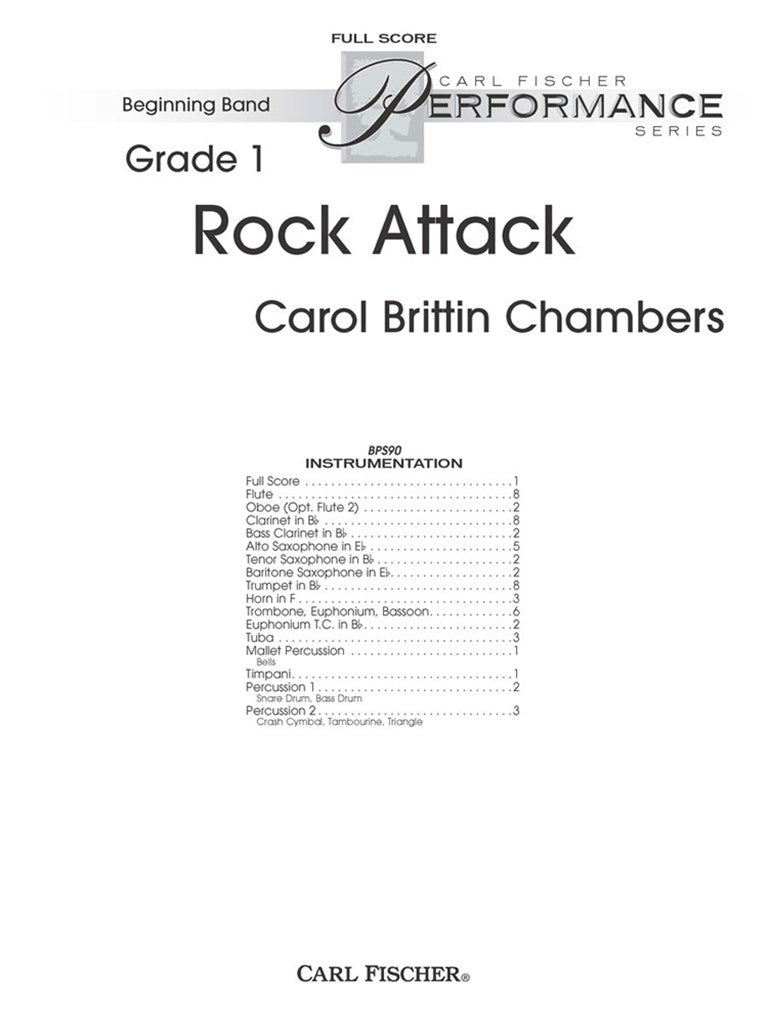 Rock Attack (Study Score)