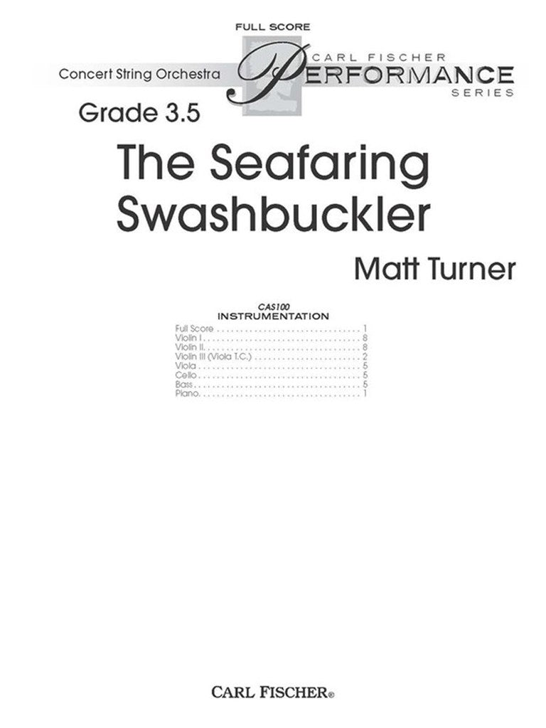 The Seafaring Swashbuckler (Study Score)