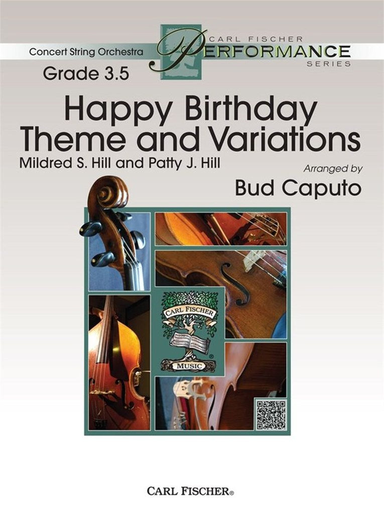 Happy Birthday Theme and Variations (Score & Parts)