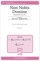 Non Nobis Domine (Score Only)
