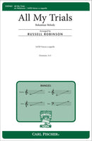 All My Trials (SATB a Cappella)
