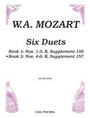 Six Duets Nos. 4-6 K. Supplement 157