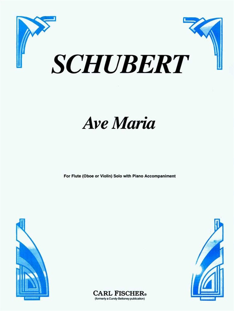Ave Maria (Flute [Ob/Vi] and Piano)