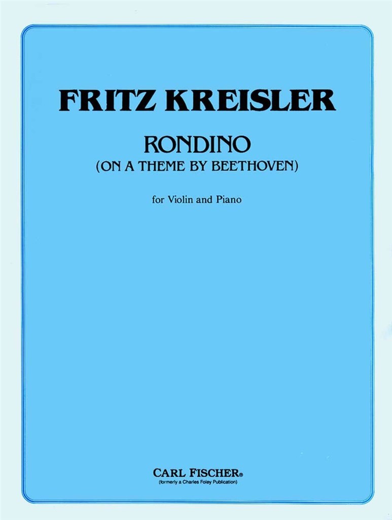 Rondino (On A Theme By Beethoven)