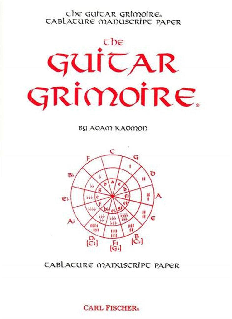 The Guitar Grimoire (Tabulature Manuscript Paper)