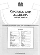 Chorale and Alleluia (Score Only)