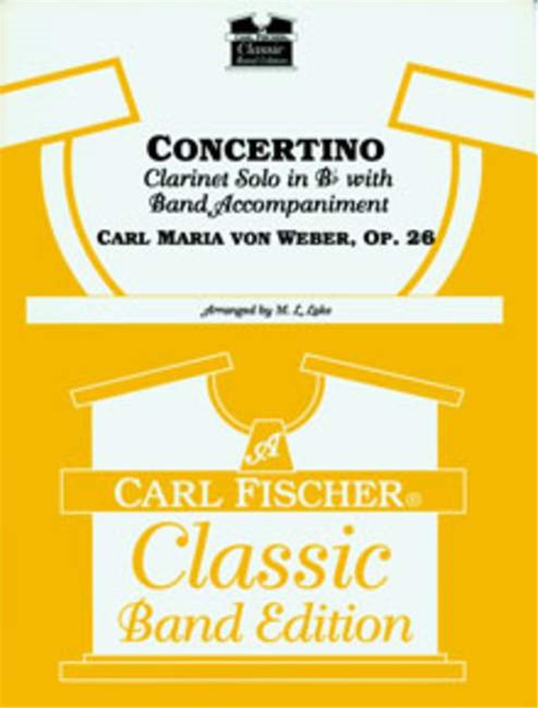 Concertino, Op. 26 (Score & Parts)