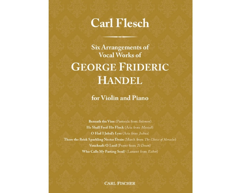 Six Arrangements of Vocal Works of George Frideric Handel