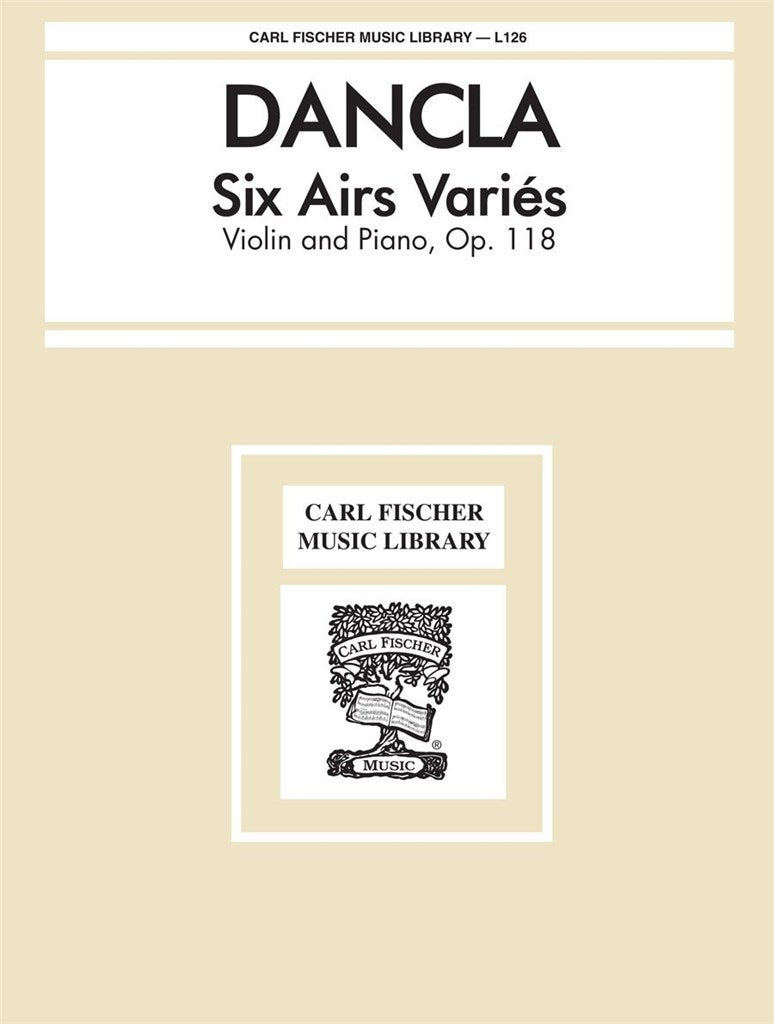 Six Airs Variés Opus 118