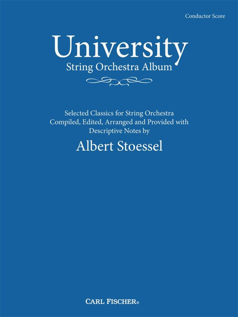 University String Orchestra Album (Condensed Score)