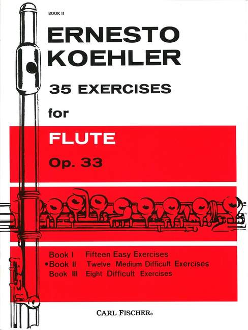 35 Exercises for Flute, Opus 33, Book 2