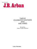 Twelve Celebrated Fantasies and Airs Variés