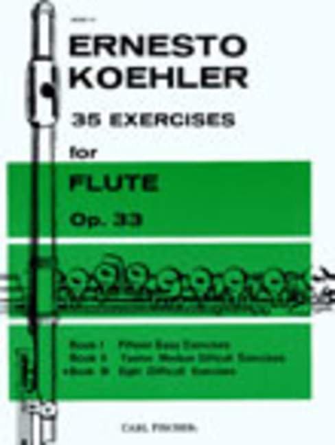 35 Exercises for Flute, Opus 33, Book 3