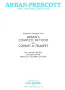 Arban-Prescott First and Second Year