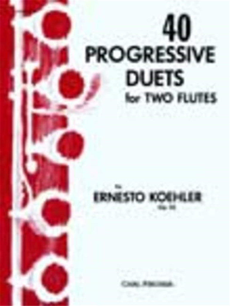 40 Progressive Duets for Two Flutes