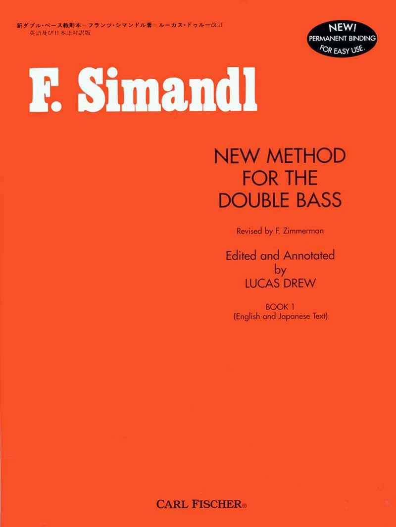 New Method for the Double Bass, Book 1