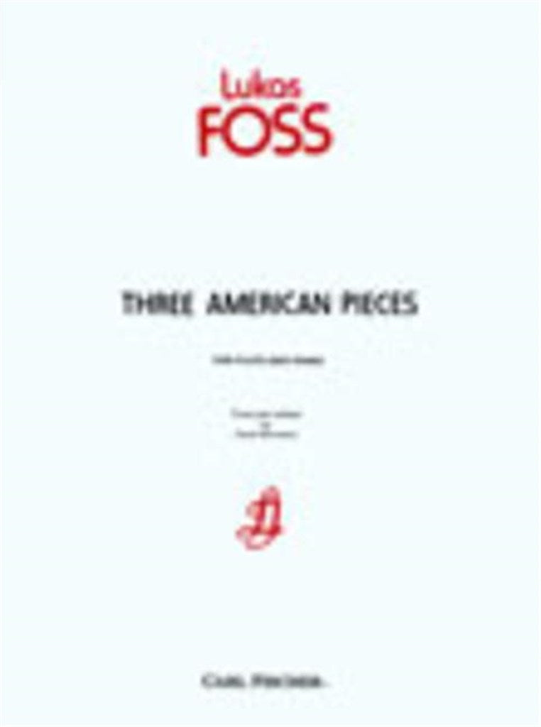 Three American Pieces (Flute and Piano)